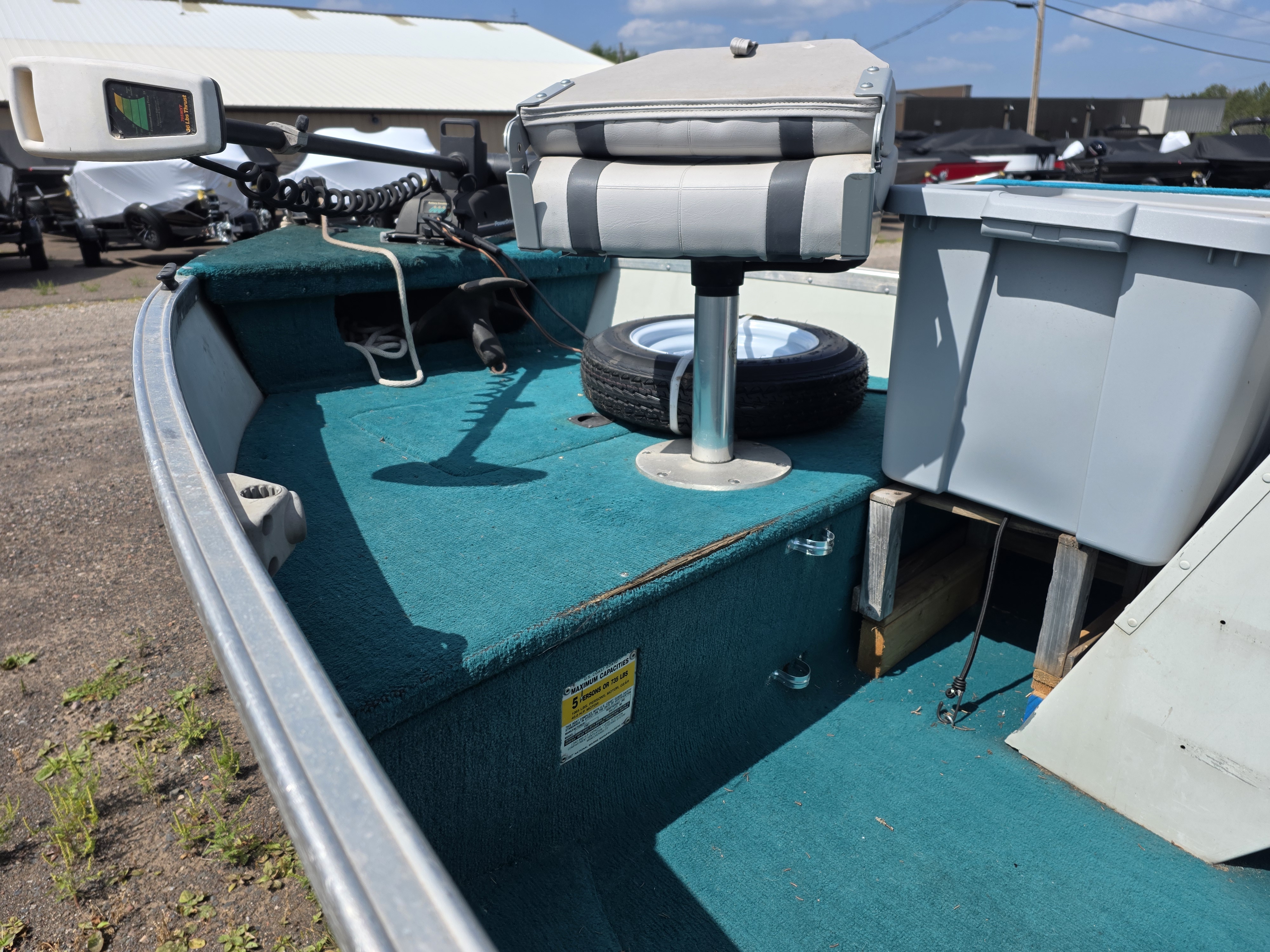 2000 MIRROCRAFT 1567 PRO STRIKER BOAT