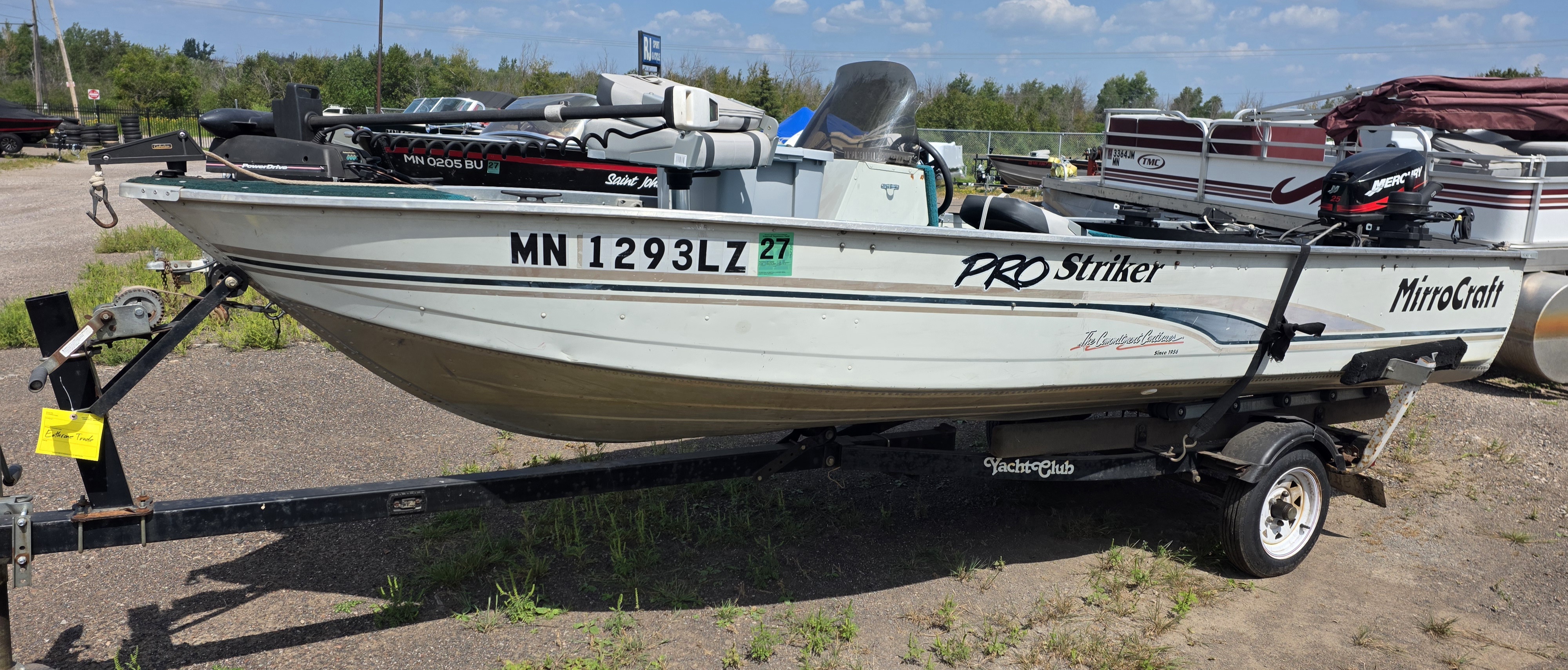 2000 MIRROCRAFT 1567 PRO STRIKER BOAT