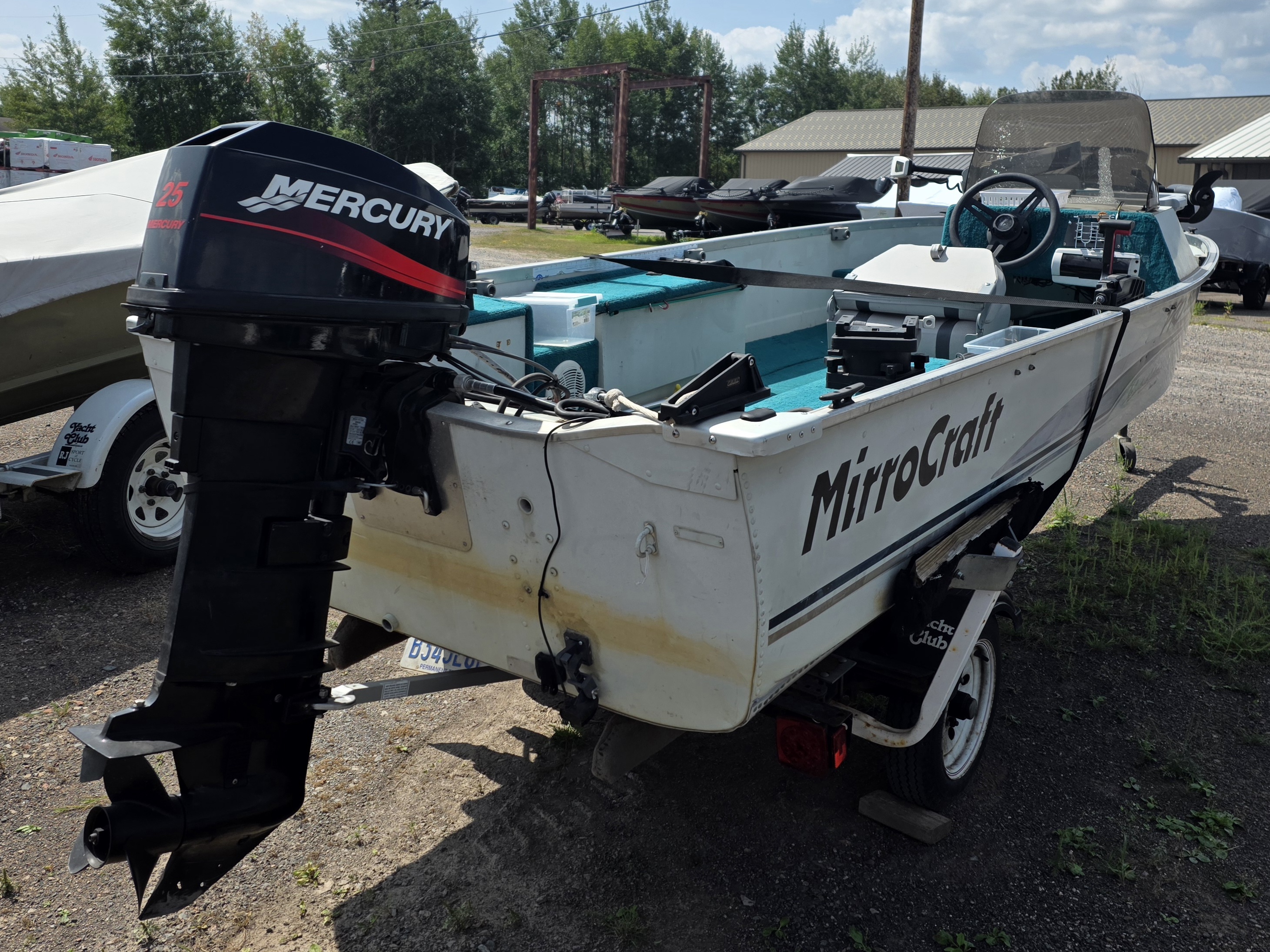2000 MIRROCRAFT 1567 PRO STRIKER BOAT