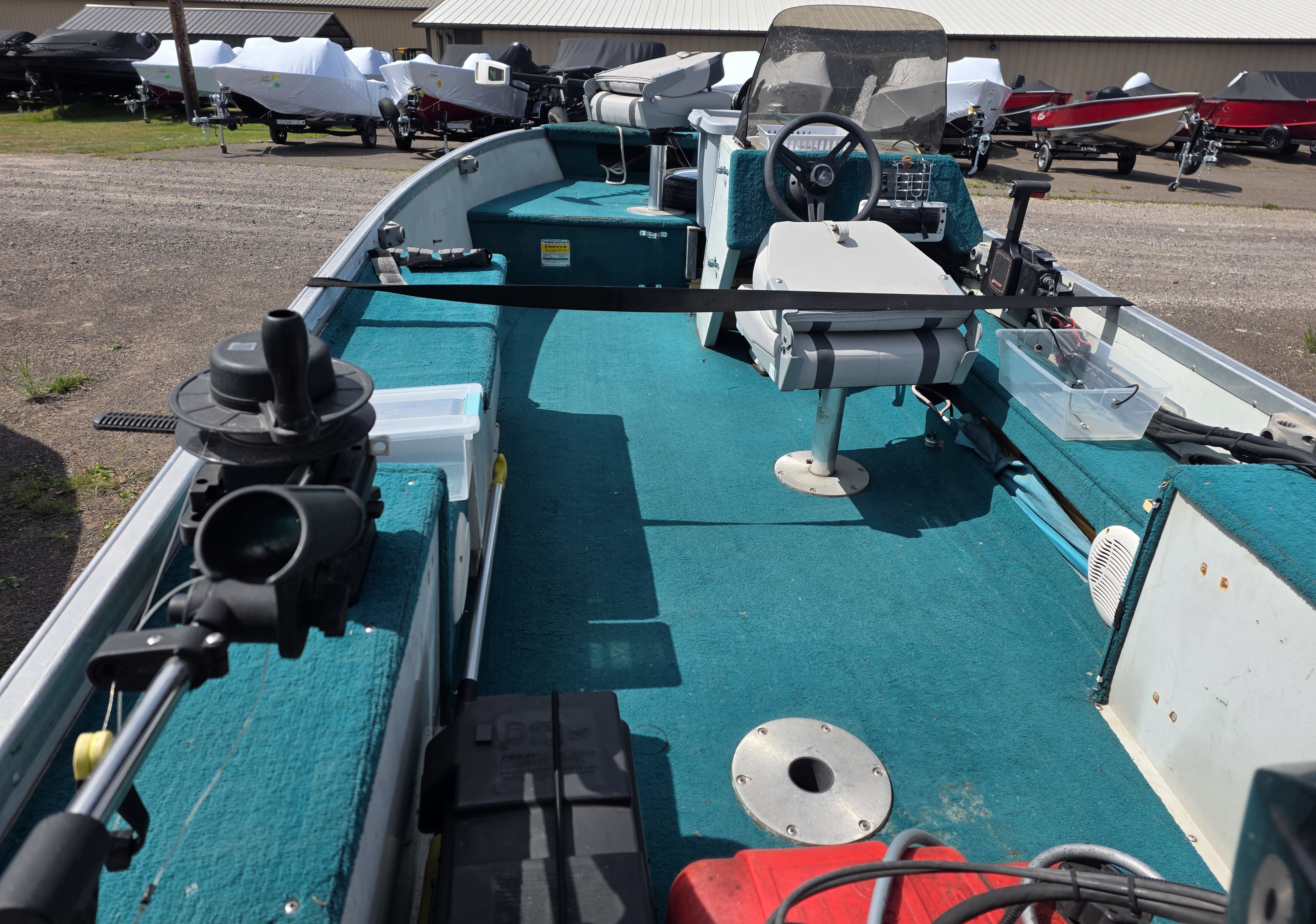 2000 MIRROCRAFT 1567 PRO STRIKER BOAT