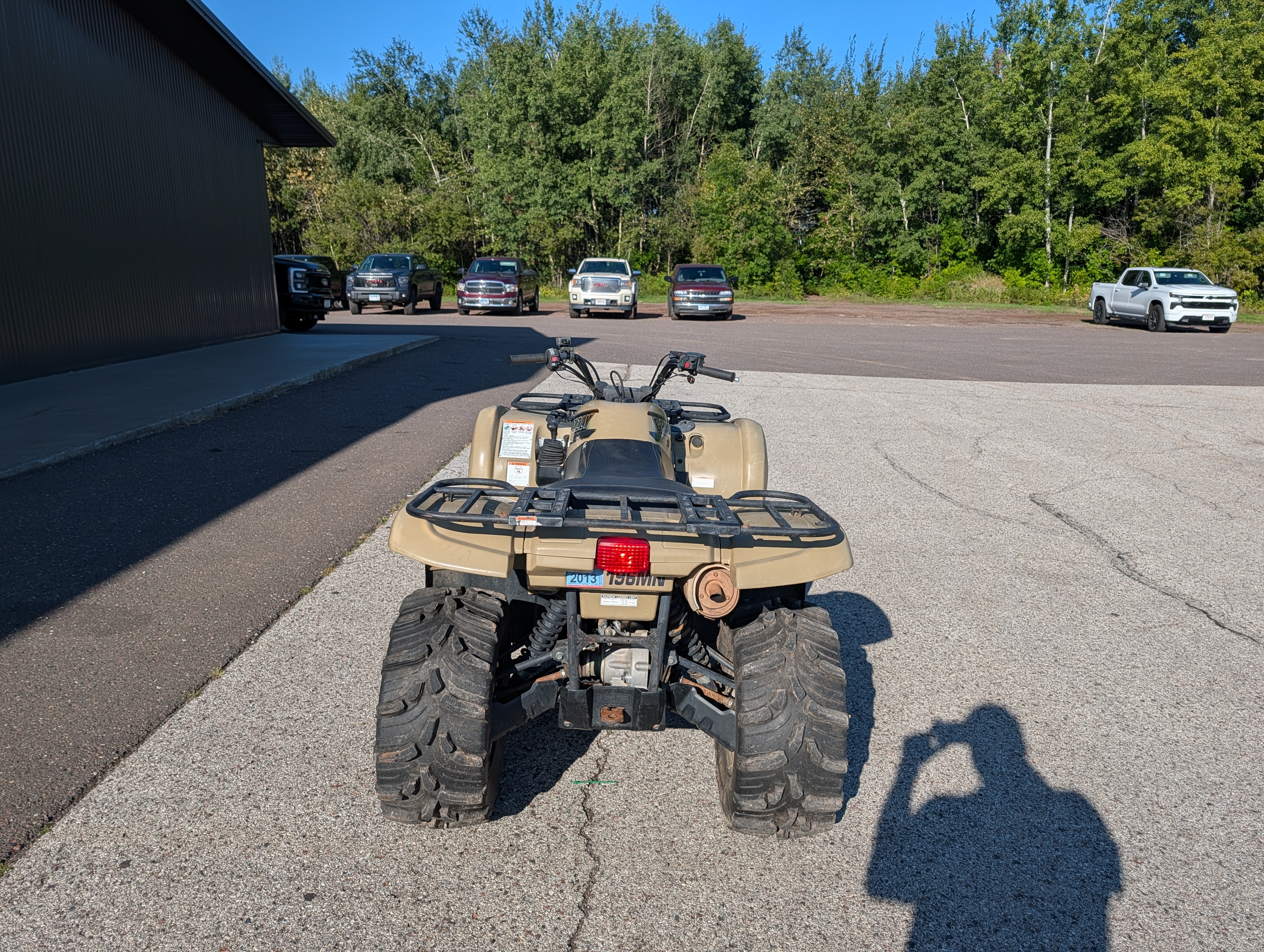 2002 YAMAHA YFM660FPGR ATV