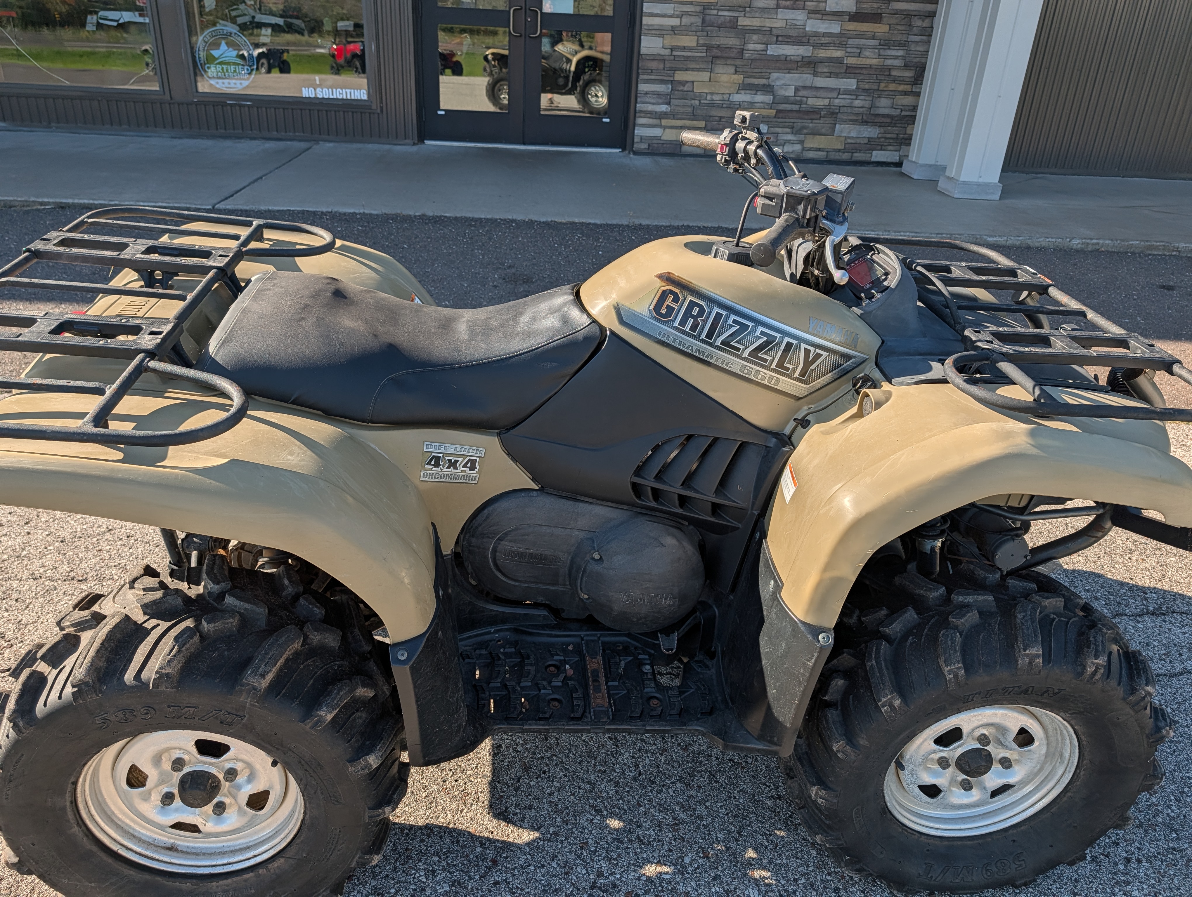 2002 YAMAHA YFM660FPGR ATV