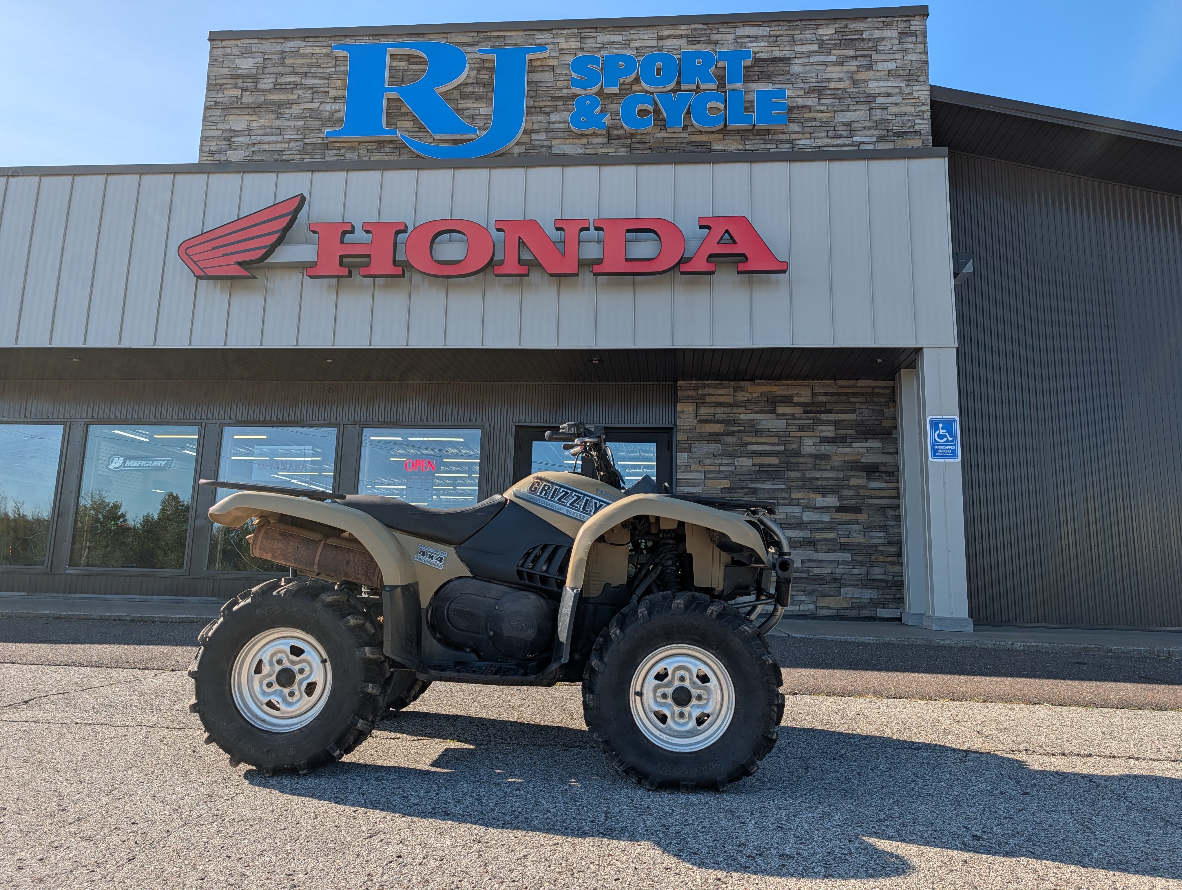 2002 YAMAHA YFM660FPGR ATV