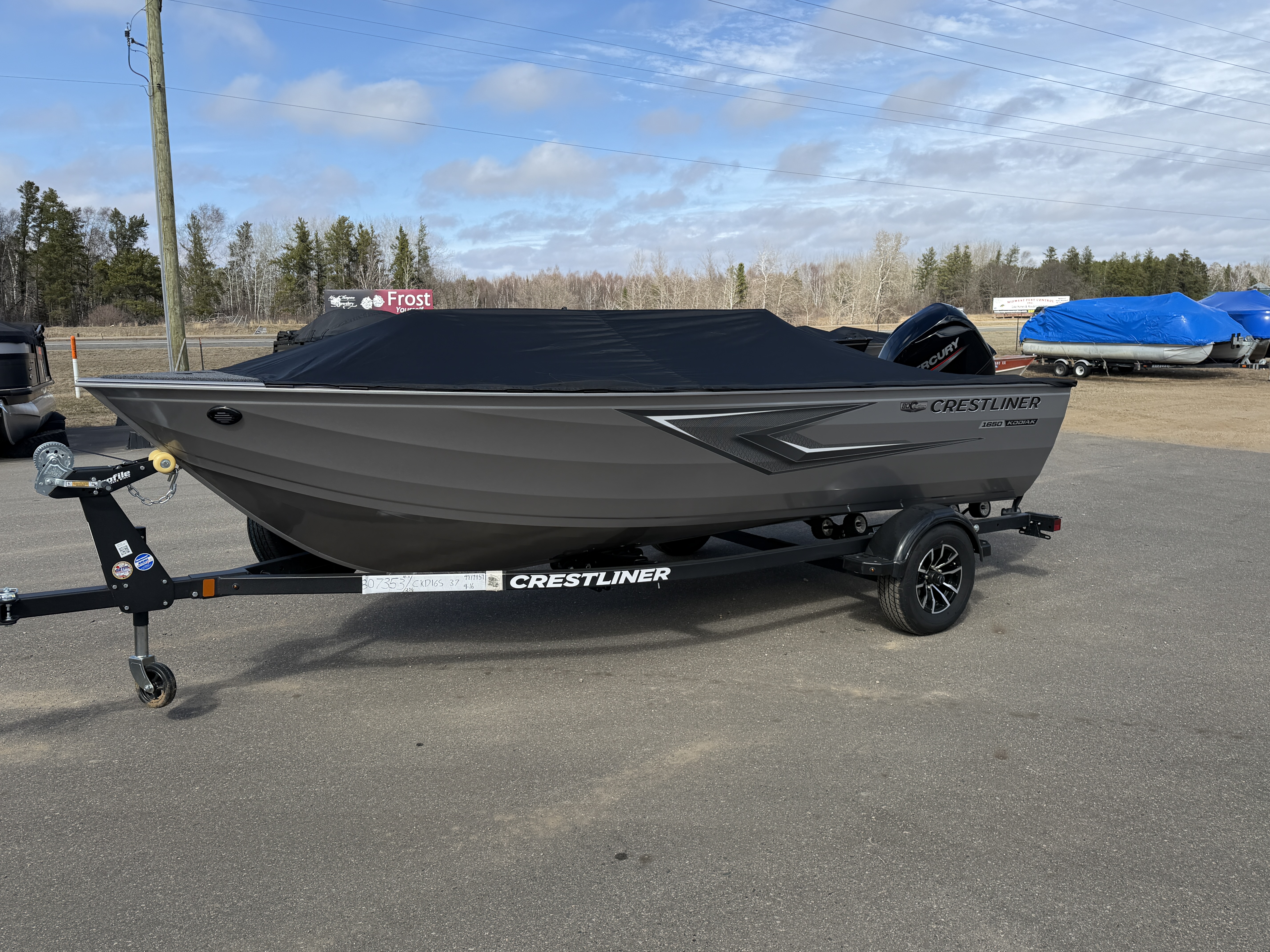 2026 CRESTLINER 1650 KODIAK SC BOAT